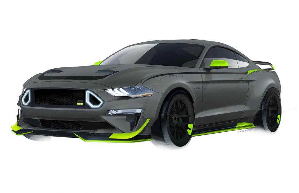 «Εορταστική» Mustang με 750 ίππους 