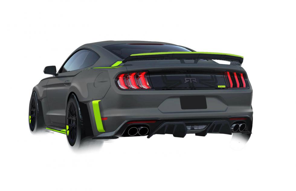 «Εορταστική» Mustang με 750 ίππους 