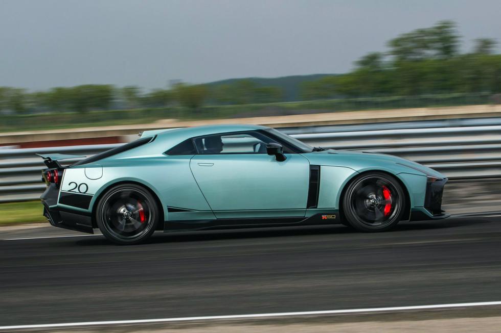 Στην πίστα το Nissan GT-R50 by Italdesign