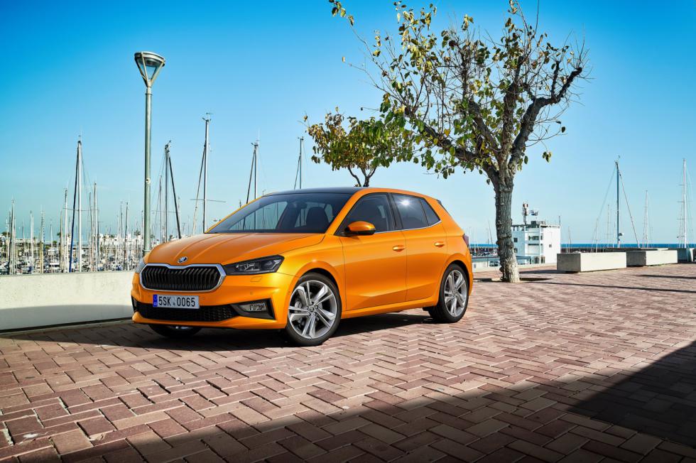 Βλέπετε τη νέα Skoda Fabia.