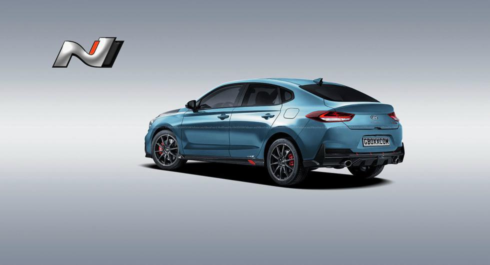 Το αυτοκίνητο στις φωτογραφίες είναι το i30 Fastback N.