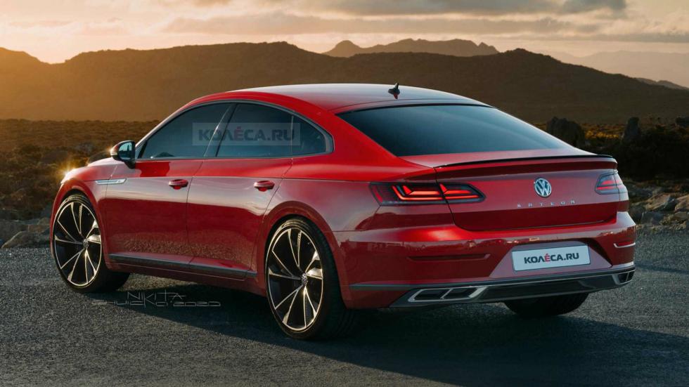 To VW Arteon facelift;