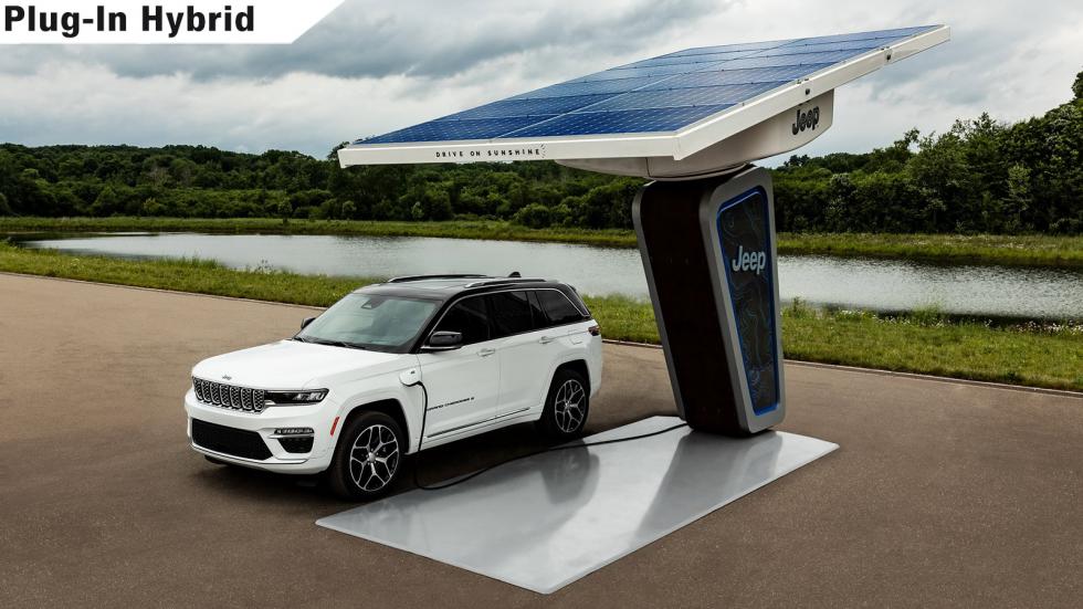 Πρώτες εικόνες του Plug-in υβριδικού Jeep Grand Cherokee 4xe