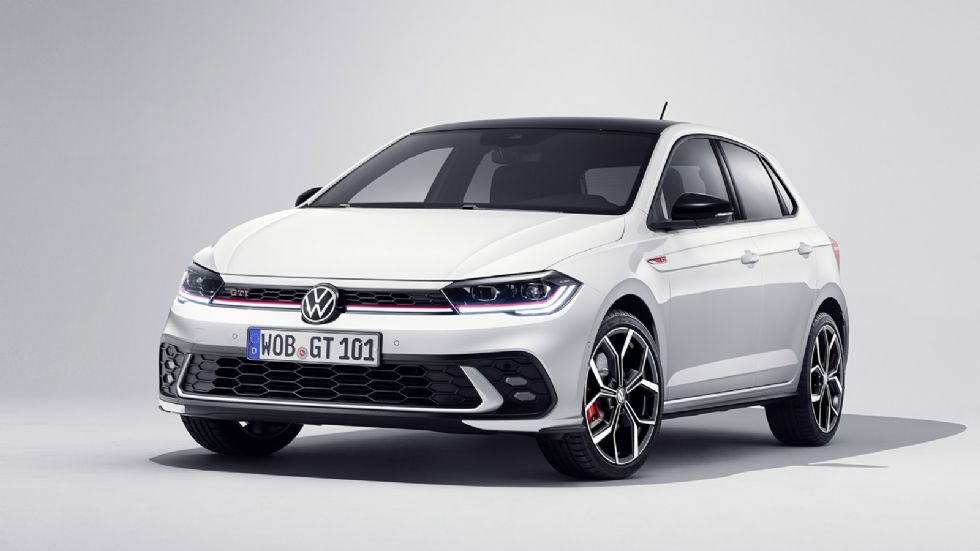 To VW Polo GTI.