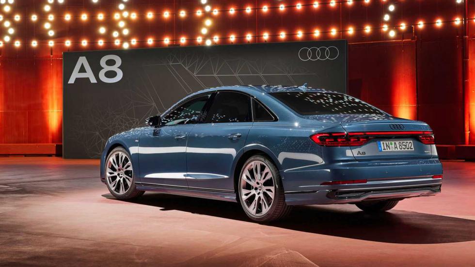 Aνανεωμένο Audi A8: Νέα γρίλια, πιο hi-tech & σε S line έκδοση