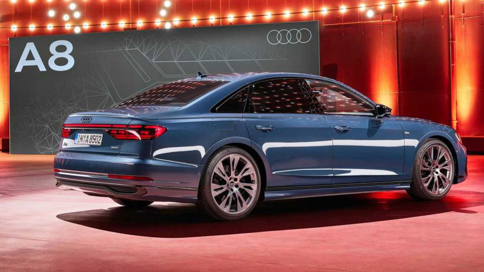 Aνανεωμένο Audi A8: Νέα γρίλια, πιο hi-tech & σε S line έκδοση