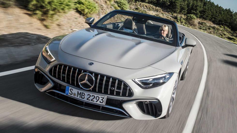 4κίνητη με V8 μοτέρ έως 585 ίππους η νέα Mercedes-AMG SL