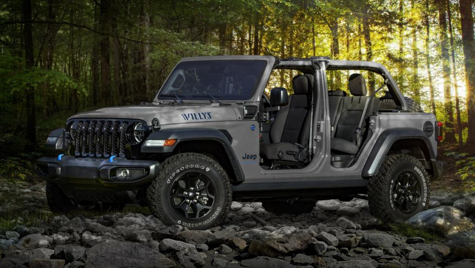 Ντεμπούτο για το Jeep Wrangler Willys 4xe με 380 ίππους 