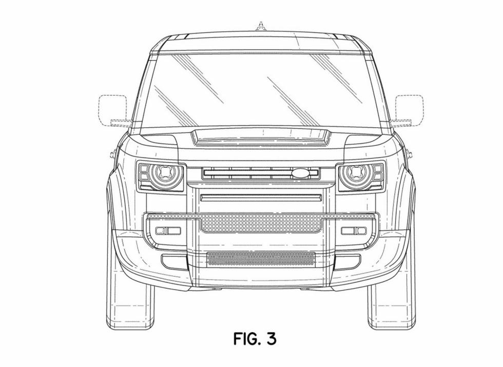 Σκίτσα αποκαλύπτουν το Land Rover Defender 130