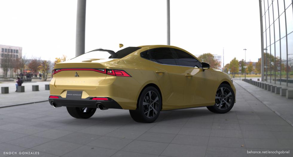 Το νέο Mitsubishi Lancer;