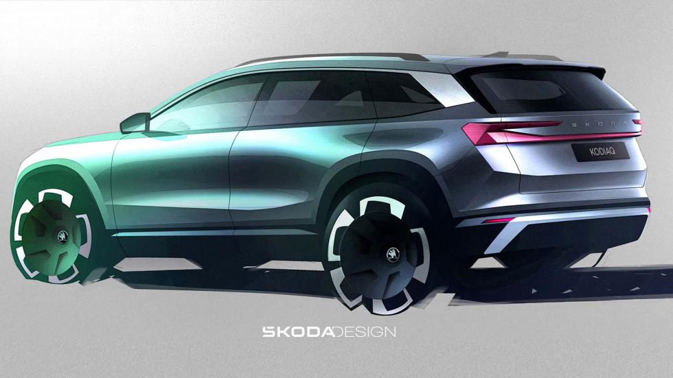 H Skoda παρουσίασε τα επίσημα σκίτσα του νέου Kodiaq