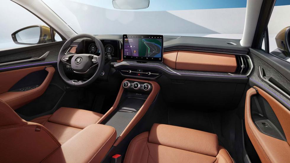 Η Skoda αποκάλυψε το εσωτερικό των νέων Superb και Kodiaq