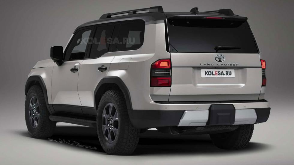 Το νέο Toyota Land Cruiser παρουσιάζεται σε ανεπίσημα σχέδια