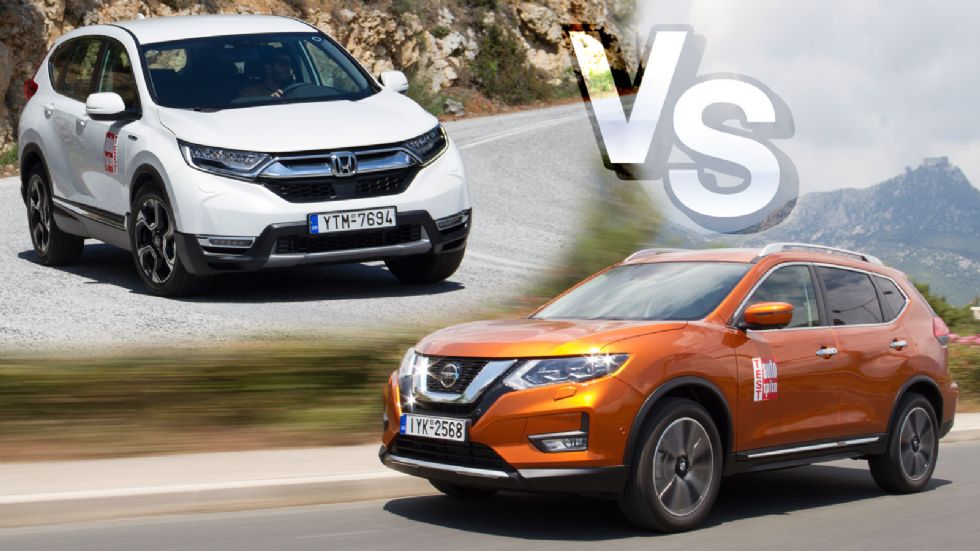 Honda CR-V Vs Nissan X-Trail