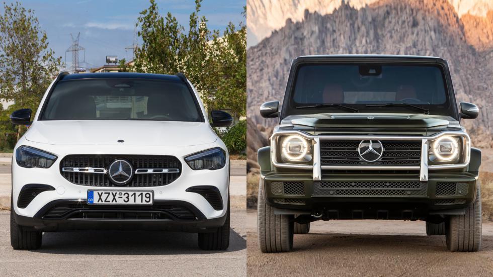 Τα SUV της Mercedes: Από την GLA στην G-Class