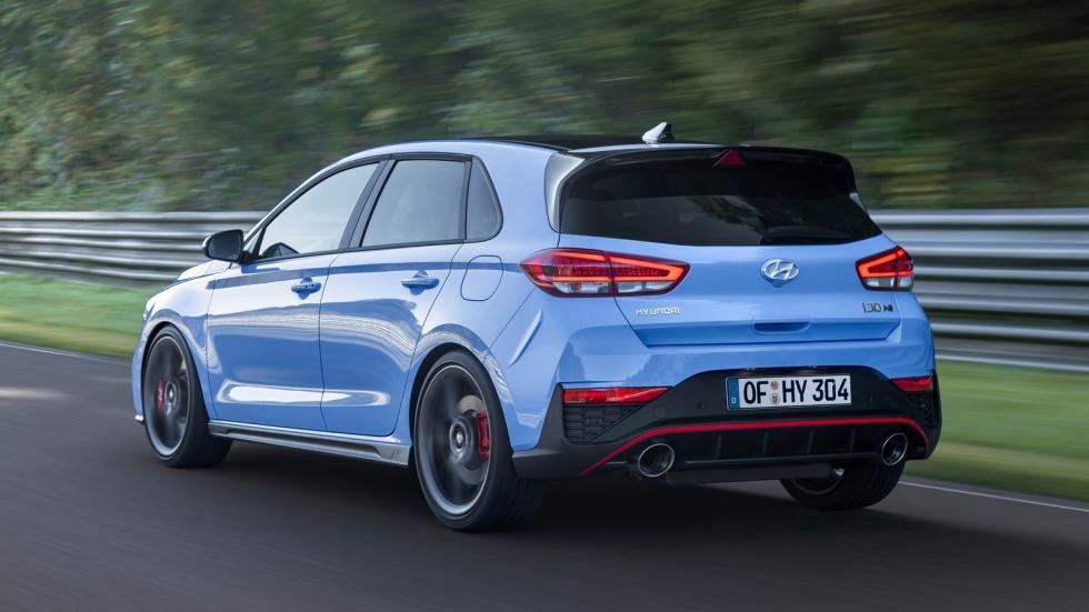 Η Performance έκδοση του ανανεωμένου Hyundai i30 N αποδίδει πλέον 280 άλογα (+5 PS) και 392 Nm ροπής (+39 Νm σε σχέση με πριν).