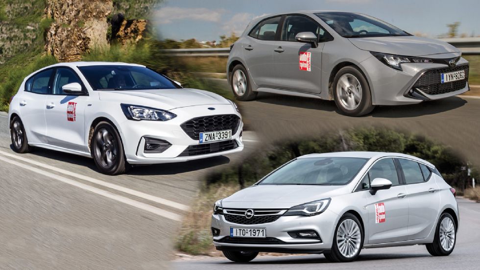 Ford Focus VS Opel Astra VS Toyota Corolla