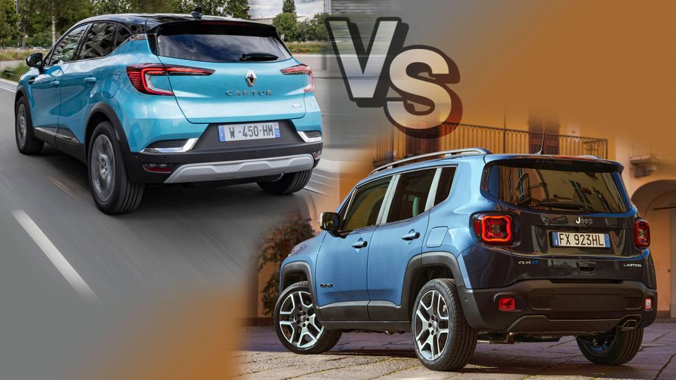 Jeep Renegade 4xe Vs Renault Captur E-Tech