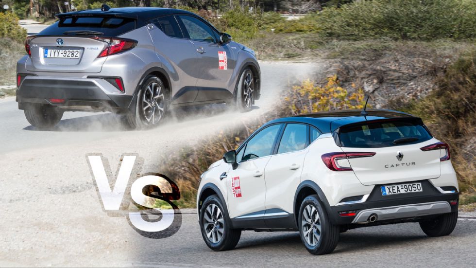 Renault Captur LPG Vs Toyota C-HR Hybrid
