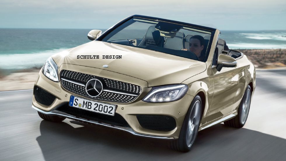 Η Mercedes C-Class cabriolet (κατασκοπευτική φωτό) θα έχει υφασμάτινη οροφή που θα ανοιγοκλείνει σε 15 δλ., με το αυτοκίνητο να κινείται έως τα 40 χλμ./ώρα.