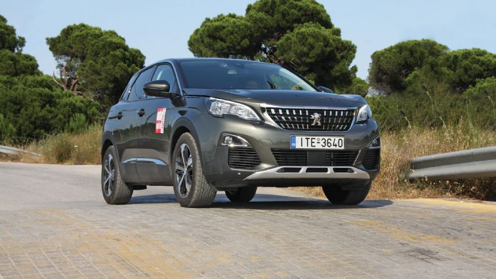 37,5 χλμ./ώρα. Η ανάρτηση του Peugeot 3008 έχει εξαιρετικό 
«bound-rebound» όταν περνάει εγκάρσιες ανωμαλίες.
