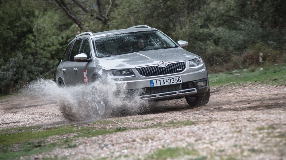 Δοκιμάζουμε το τετρακίνητο Skoda Octavia Scout με τον δίλιτρο turbo diesel κινητήρα απόδοσης 150 ίππων.