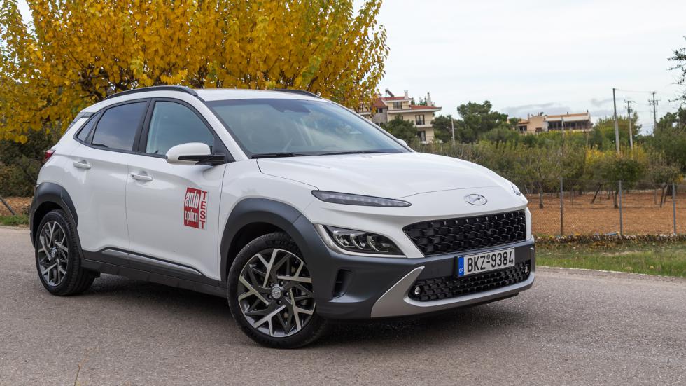 Δοκιμή: Ανανεωμένο Hyundai Kona Hybrid | Με 141 PS & κατανάλωση 6 λτ.