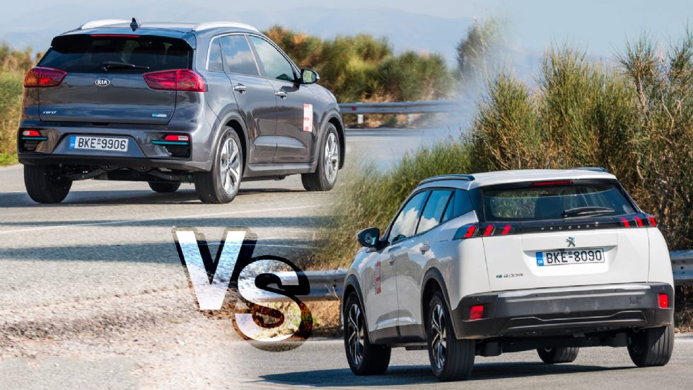 Kia e-Niro Vs Peugeot e-2008