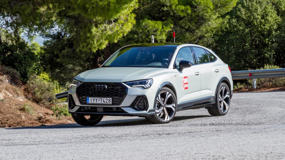 To Audi Q3 Sportback και το Cupra Formentor ξεχωρίζουν λόγω της κουπέ λογικής στη σχεδίασή τους.