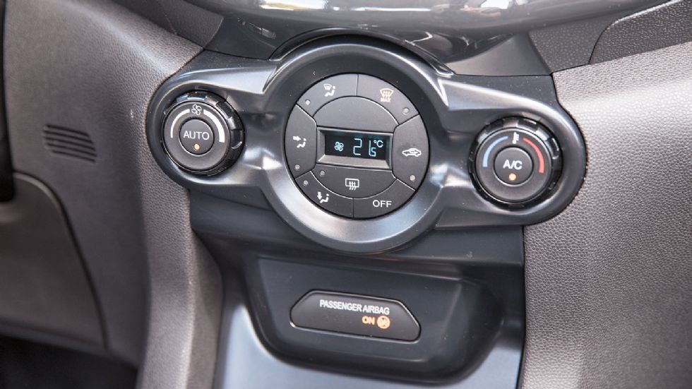 Στάνταρ είναι το σύστημα κλιματισμού στο νέο Ford EcoSport.