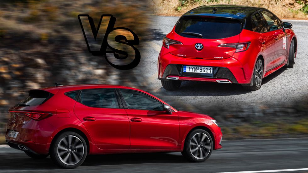 SEAT Leon Plug-in Vs Toyota Corolla Hybrid