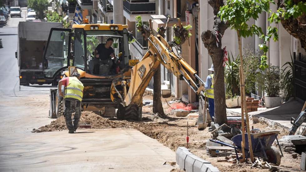 Δήμος Αθηναίων: Ανακατασκευάζονται 410 πεζοδρόμια στο κέντρο