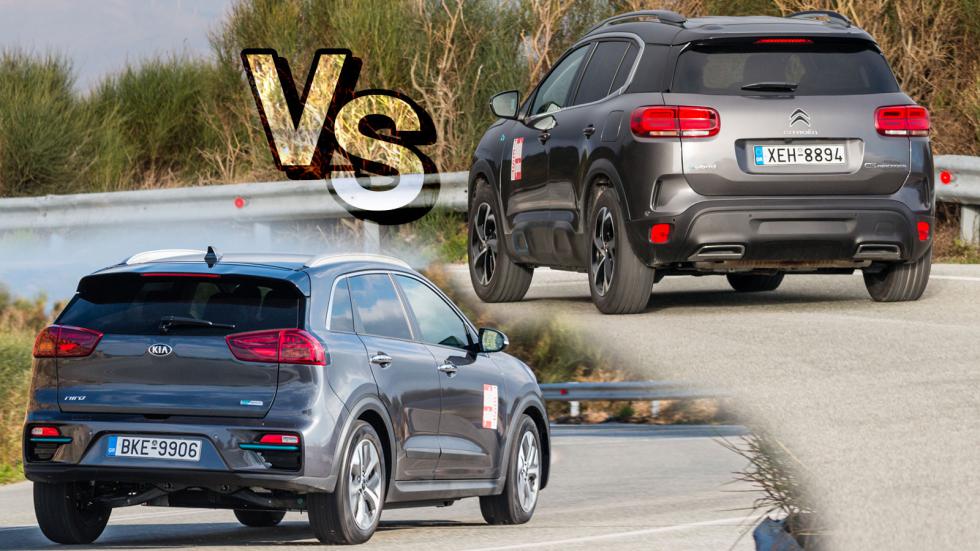 Citroen C5 Aircross Plug-In Vs Kia e-Niro