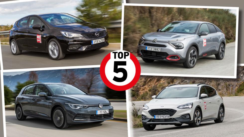 τα top 5 οικογενειακά hatchback με χώρους... αλάνας!