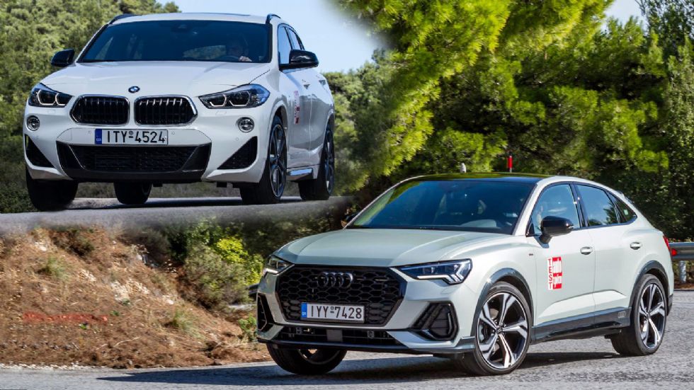 Audi Q3 Sportback Vs BMW X2