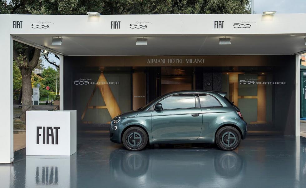 Το 500e Giorgio Armani CollectorΆs Edition είναι η ειδική έκδοση, που σχεδιάστηκε σε συνεργασία με τον αείμνηστο Giorgio Armani.