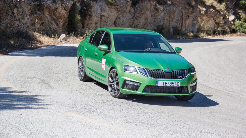 Δοκιμάζουμε την τετρακίνητη Skoda Octavia RS με τον ντίζελ κινητήρα ισχύος 184 ίππων που συνεργάζεται άψογα με το DSG αυτόματο κιβώτιο διπλού συμπλέκτη.