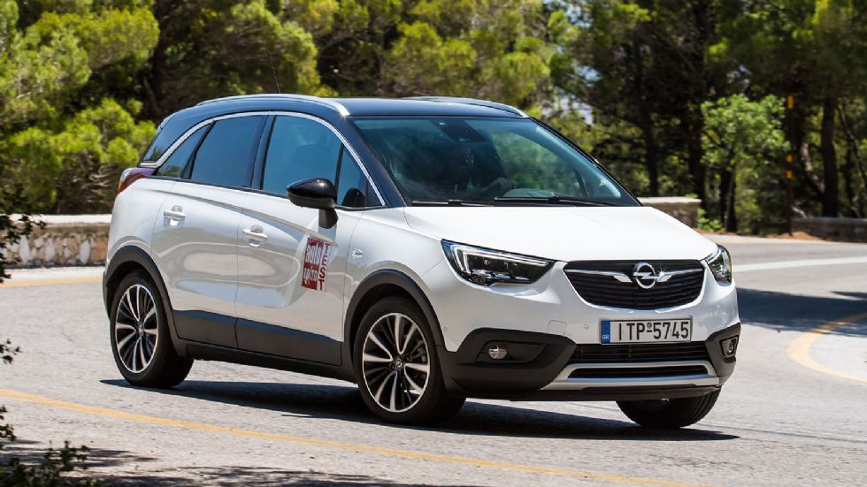 Το Opel Crossland Χ προσφέρει και συρόμενα πίσω καθίσματα, που είναι ιδιαίτερα πρακτικά.