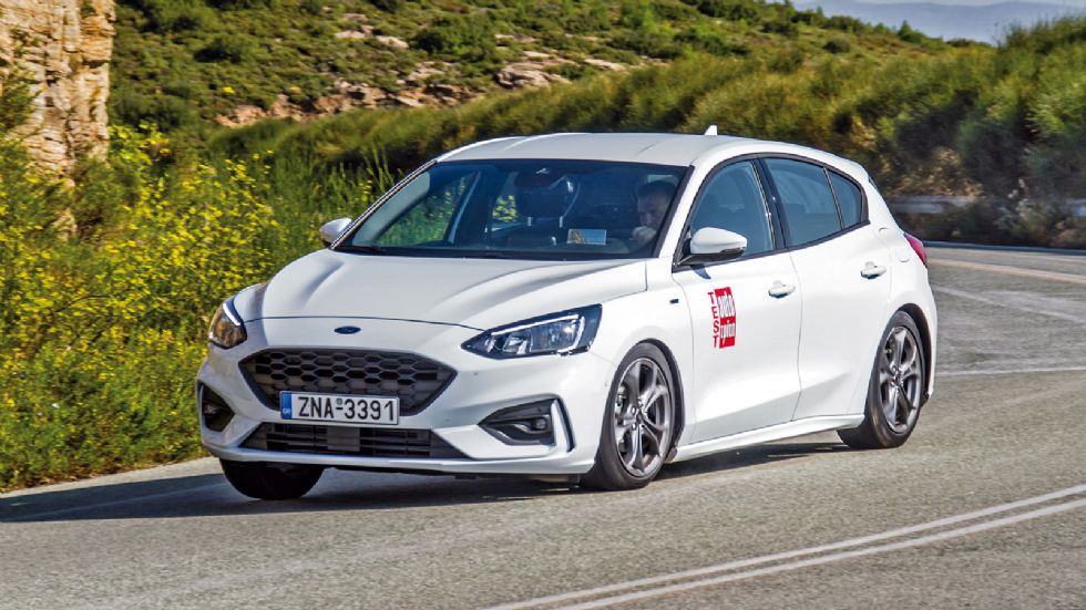 To Ford Focus τα κρίσιμα πρώτα δέκα λεπτά είχε τον μεγαλύτερο ρυθμό μείωσης στη θερμοκρασία της καμπίνας.