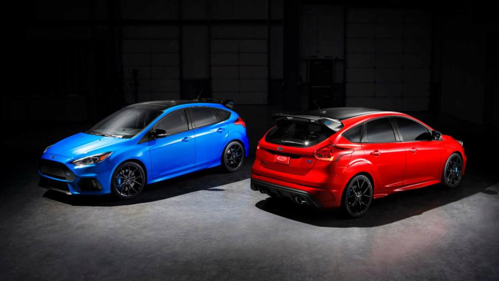 Η RS Limited Edition είναι διαθέσιμη σε Race Red ή Νitrous Blue χρώμα.