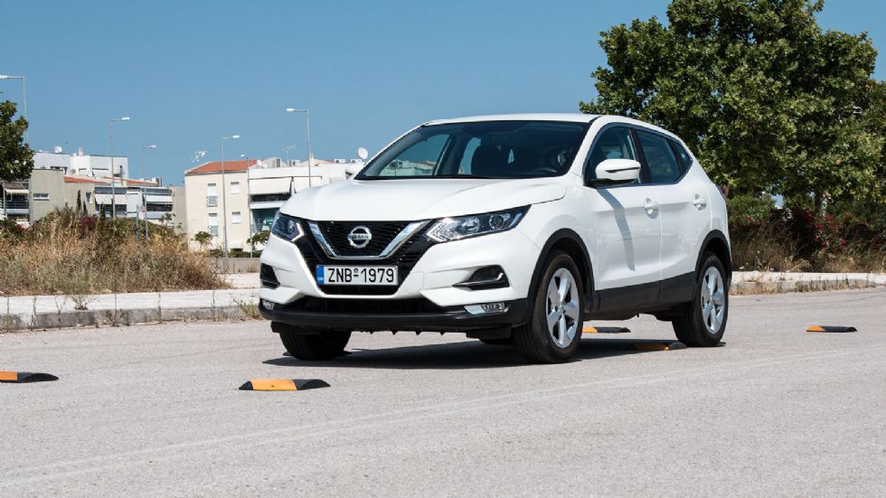 Το Nissan Qashqai πέτυχε επίδοση 8,6 ΜΜΙ και 44 γρ. χυμένου καφέ, παρουσιάζοντας πολύ καλό bound ανάρτησης.