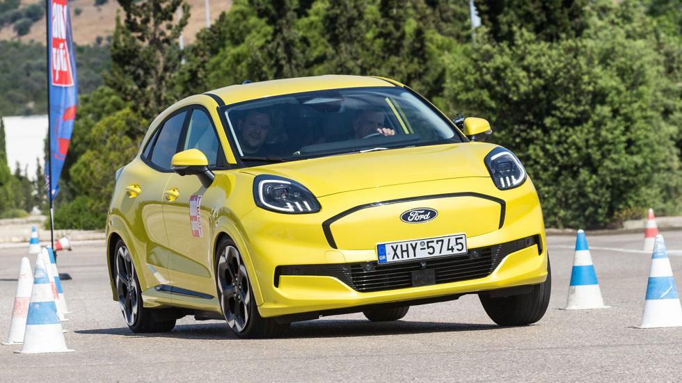 Δοκιμάζουμε τρία διαφορετικά Ford Puma στο elk test 