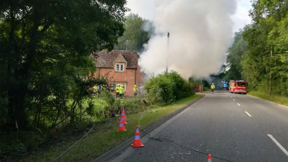 Tο ατύχημα αυτό έλαβε χώρα την περιοχή του Wiltshire.