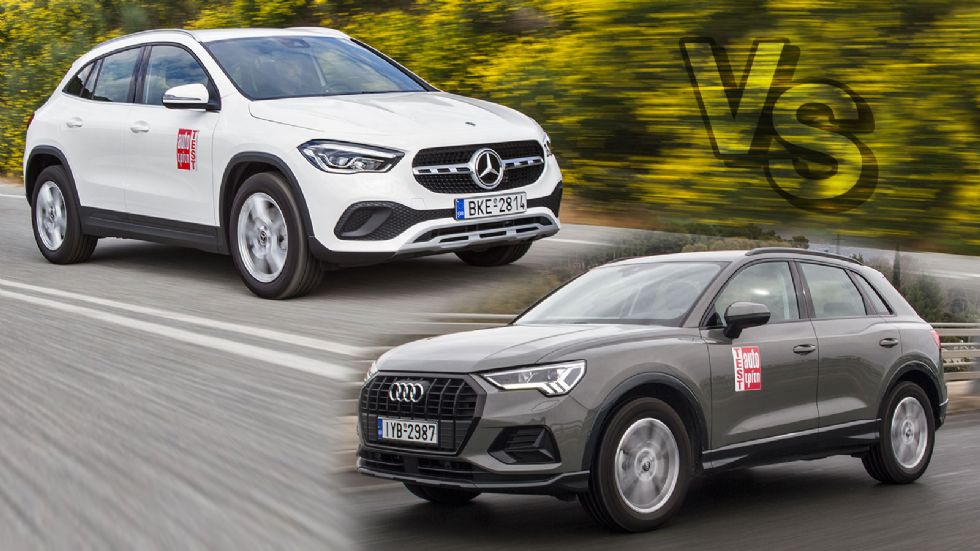 Η νέα Mercedes GLA απέναντι στο Audi Q3 Sportback