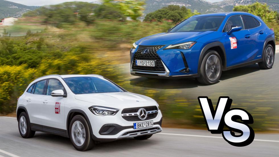 Mercedes GLA Vs Lexus UX