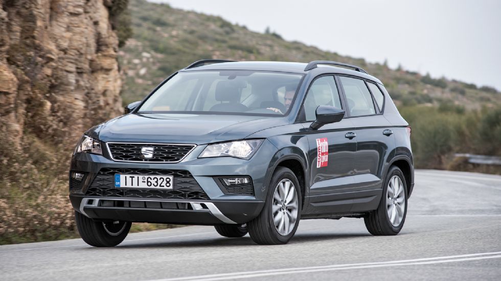 Δοκιμάζουμε το νέο SEAT Ateca με τον 1.000άρη TSI κινητήρα απόδοσης 115 ίππων. Πως τα καταφέρνει εντός και εκτός δρόμου; 