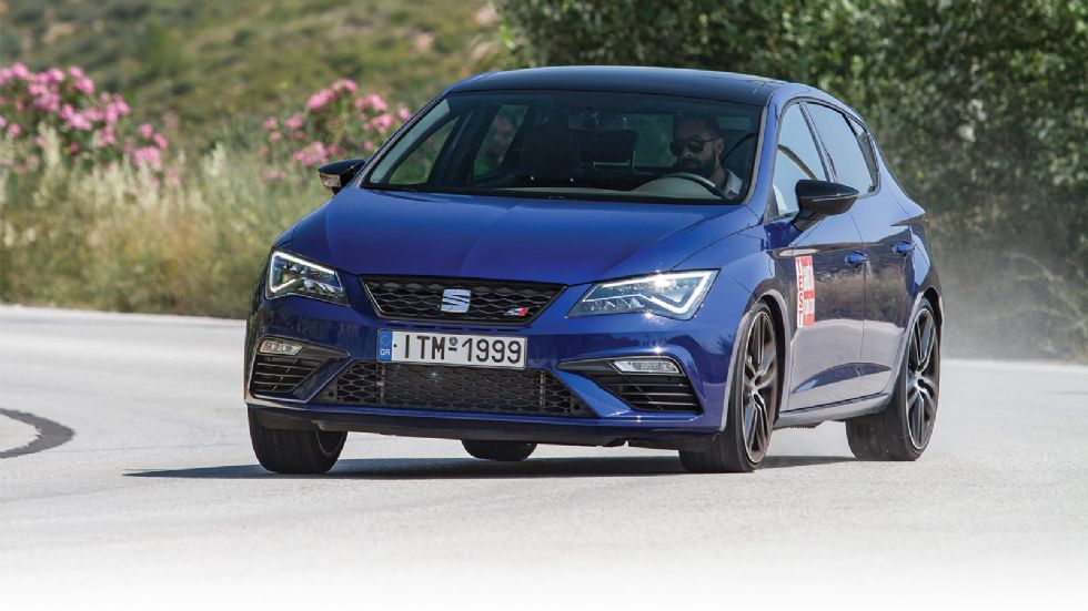 Το νέο Leon Cupra των 300 ίππων είναι μία ακόμα εκστρατεία προστασίας συγκεκριμένων αξιών γύρω από την ικανοποίηση του οδηγού.  