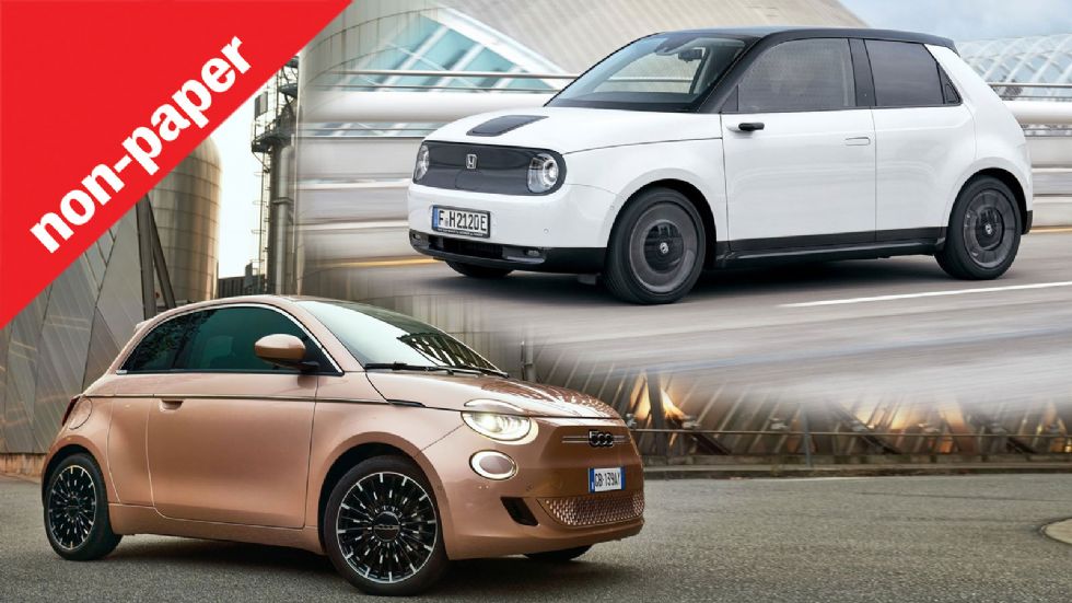 Fiat 500 Vs Honda e: Ποιο όμορφο μίνι ηλεκτρικό προτιμάς;