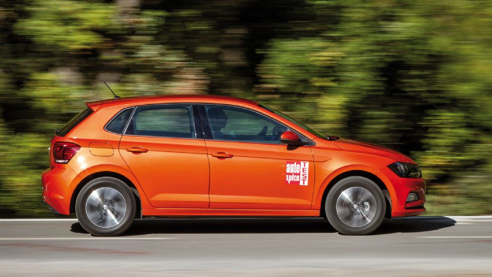 Συγκρατημένο σχεδιαστικά το VW Polo, ωστόσο η τελευταία γενιά του έχει δυναμισμό.