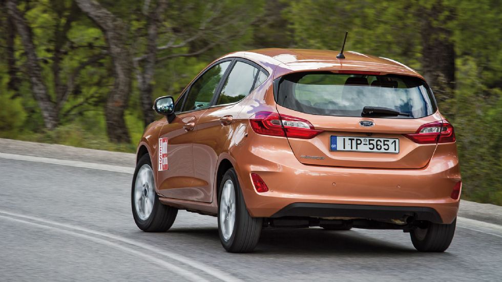 Απολαυστικό: Η οδική συμπεριφορά και εικόνα του Ford Fiesta εμπεριέχεται σε ένα και μόνο επίθετο.